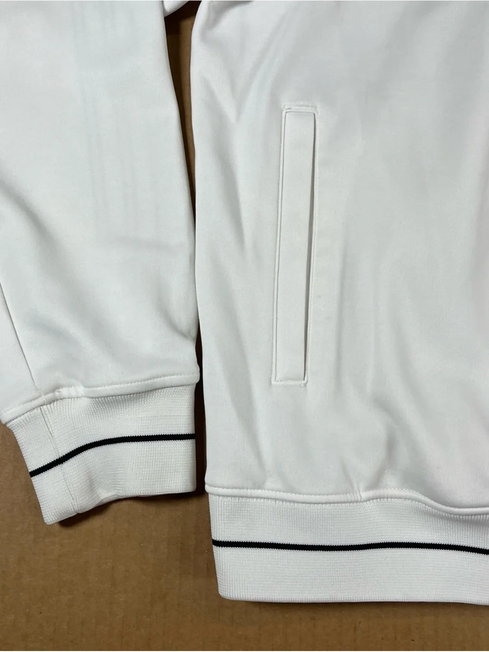 VTG Adidas 2006 FIFA World Cup Germany Koln Track Jacket Mens L White Zip Soccer
